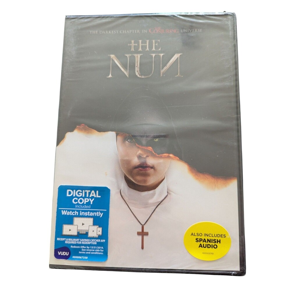 The Nun 2018 DVD Conjuring Taissa Farmiga Scary Horror Icon Terror Supernatural